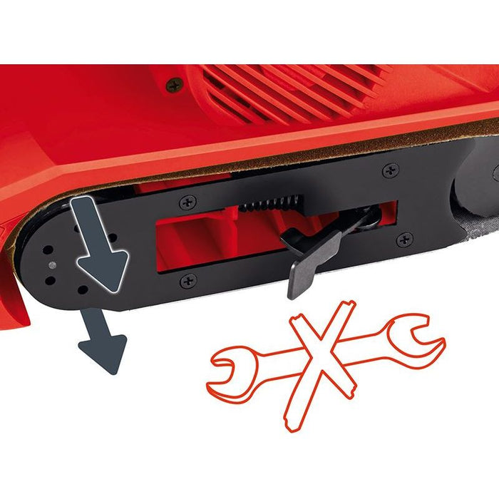 Einhell TC-BS 8038 Belt Sander 76 x 533mm 800W 240V Einhell - Town Tools