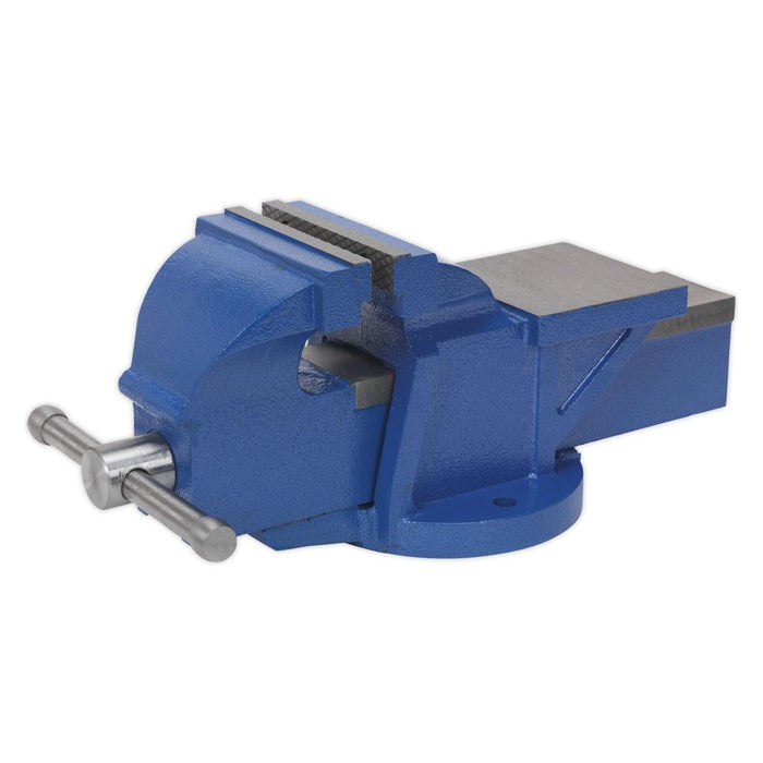 Sealey Vice 125mm Fixed Base Professional Heavy-Duty CV125XT Sealey - Town Tools 