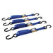 Silverline Cam Buckle Tie Down Strap S-Hook 2m x 25mm 4pk 2m x 25mm Rated 250kg Silverline - Town Tools 