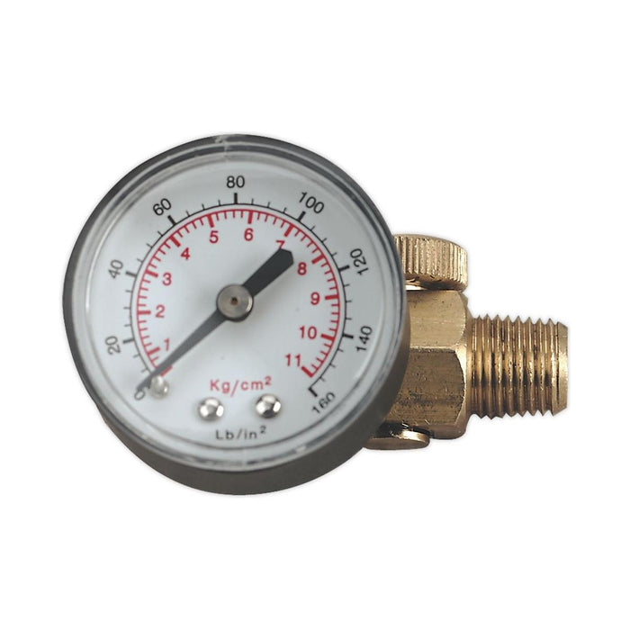 Sealey On-Gun Regulator with Gauge ILF/RG Sealey - Town Tools 