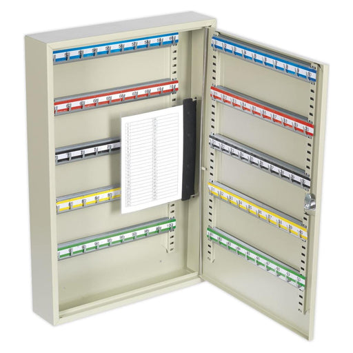 Sealey Key Cabinet 100 Key Capacity SKC100 Sealey - Town Tools 