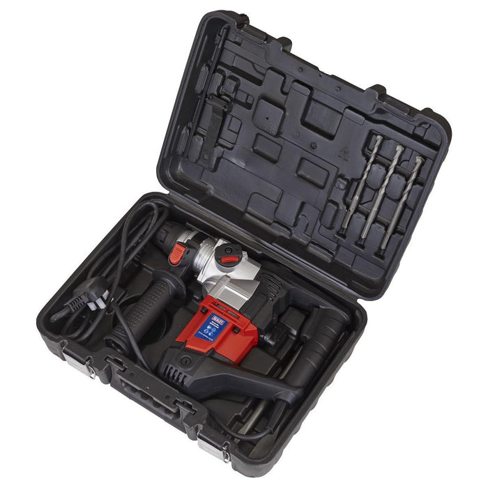Sealey 26mm SDS Plus Rotary Hammer Drill 900W/230V SDSPLUS26 Sealey - Town Tools 