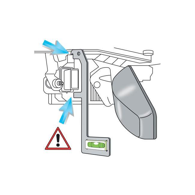 Laser ADAS Park Assist Camera Positioner - for Volvo 8257 Laser - Town Tools 