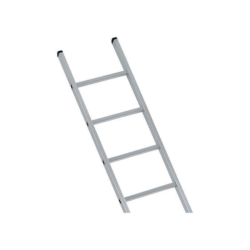 Zarges Industrial Single Aluminium Ladder 2.21m 7 Rungs Zarges - Town Tools