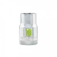 Carlyle Tools 3/8 Drive 10mm 6 Point Chrome Socket
