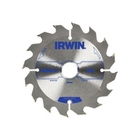 Irwin® Construction Circular Saw Blade 125 x 20mm x 16T ATB
