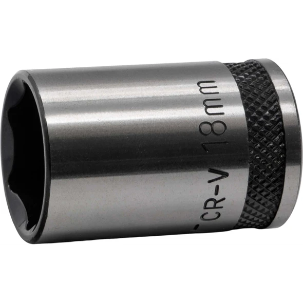 Sealey 1/2"Dr Socket 18mm (Black Series)