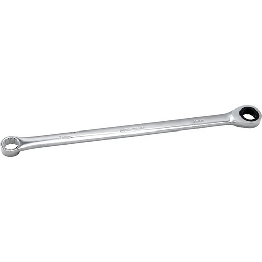 Sealey Extra-Long Double Ring Ratchet/Fixed Spanner 21mm (72T)