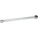 Sealey Extra-Long Double Ring Ratchet/Fixed Spanner 21mm (72T)