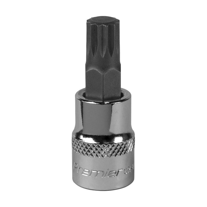 Sealey Spline Socket Bit M10 3/8"Sq Drive SBS008 Sealey - Town Tools 