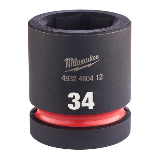 Milwaukee Hex Socket Shw 1In Std 34mm-1Pc 34mm Milwaukee - Town Tools 