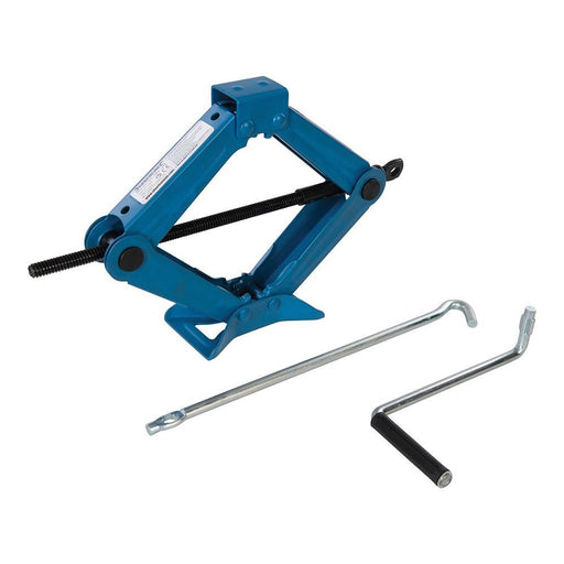 Silverline Scissor Jack 1 Tonne 1000kg Silverline - Town Tools 