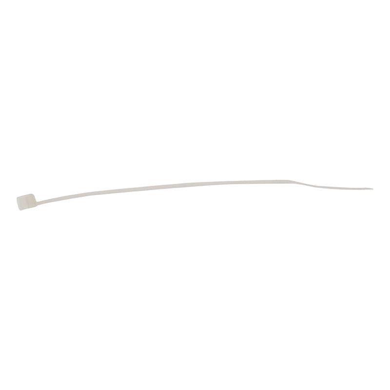 Forgefix Cable Tie Natural/Clear 3.6 x 150mm (Bag 100) ForgeFix - Town Tools