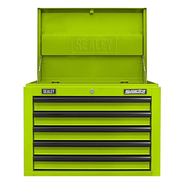 Superline Pro Superline PRO Topchest 5 Drawer - Green/Black AP26059THV Superline Pro - Town Tools 