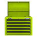 Superline Pro Superline PRO Topchest 5 Drawer - Green/Black AP26059THV Superline Pro - Town Tools 