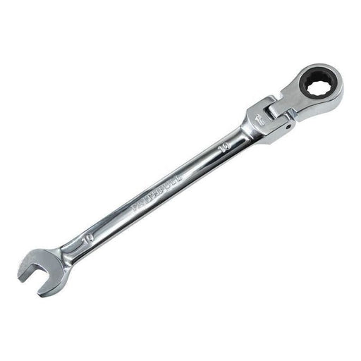 Faithfull Ratchet Combination Spanner Flex Head CV 10mm Faithfull - Town Tools