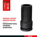 Teng Tools 1" Deep Thinwall Impact Socket DIN Metric 28mm Teng Tools - Town Tools 