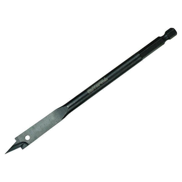 Faithfull Impact Rated Flat Bit 6 x 152mm Faithfull - Town Tools