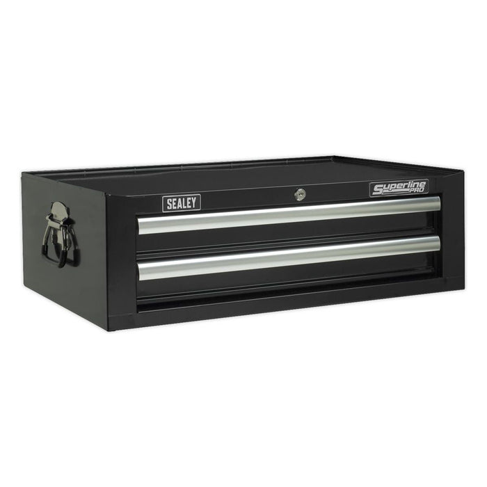 Sealey Topchest Mid-Box & Rollcab Combination 14 Drawer with Ball-Bearing Slides Sealey - Town Tools 