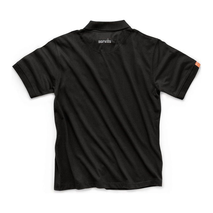 Scruffs Eco Worker Polo Black S Scruffs - Town Tools 