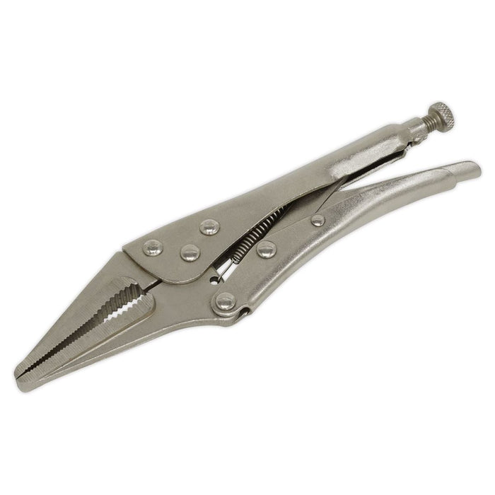 Sealey Locking Pliers Long Nose 225mm S0462