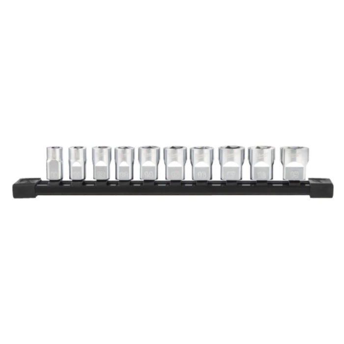 Milwaukee 3/8 Dr Metric Chrome Sockets10 Pc 4932492507 Milwaukee - Town Tools