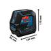 Bosch GCL 2-50 G Professional Combi Laser + Mount & Clamp Bosch - Town Tools