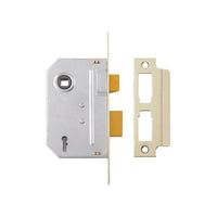 Yale Locks PM320 3 Lever Mortice Sashlock Polished Brass 79mm 3in