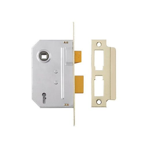 Yale Locks PM320 3 Lever Mortice Sashlock Polished Brass 79mm 3in Yale Locks - Town Tools