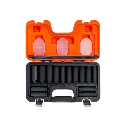 Bahco DD/S14 1/2in Drive Deep Impact Socket Set, 14 Piece Bahco - Town Tools
