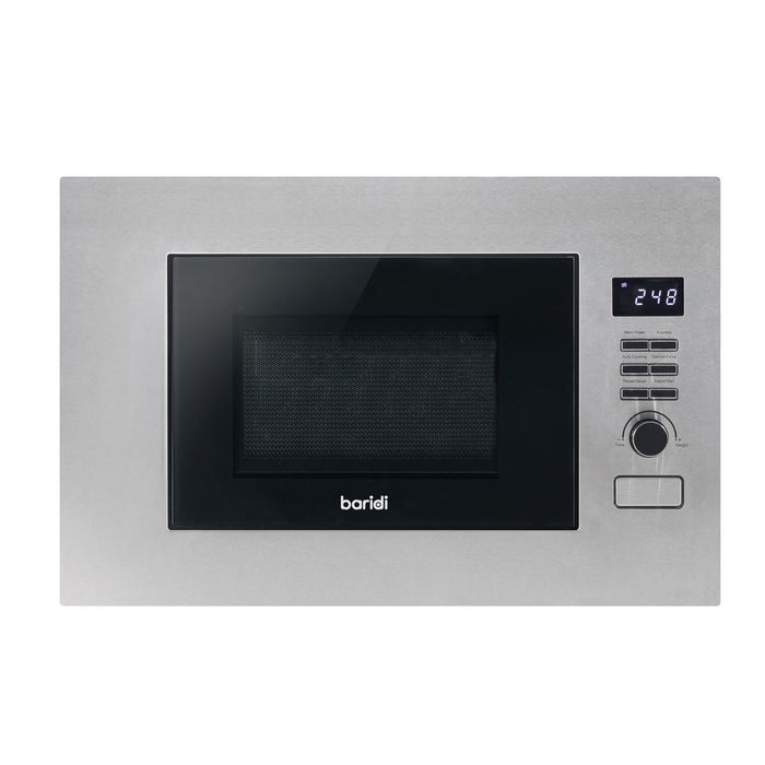 Baridi Integrated Microwave Oven 20L Capacity 900W - Stainless Steel Baridi - Town Tools 