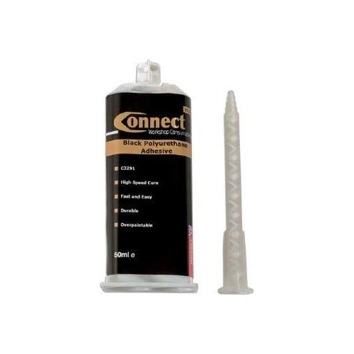 Connect Black Polyurethane Adhesive C3291 50ml 35298 Tool Connection - Town Tools 