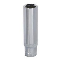Sealey WallDrive Socket 10mm Deep 1/4"Sq Drive Fully Polished SP1410D