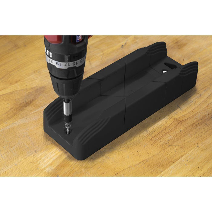 Sealey Mini Mitre Box 250 x 85 x 50mm MB01 Sealey - Town Tools 