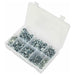 Sealey Acme Screw with Captive Washer Asstmt 300pc Zinc BS 4174CZ AB067SM Sealey - Town Tools 