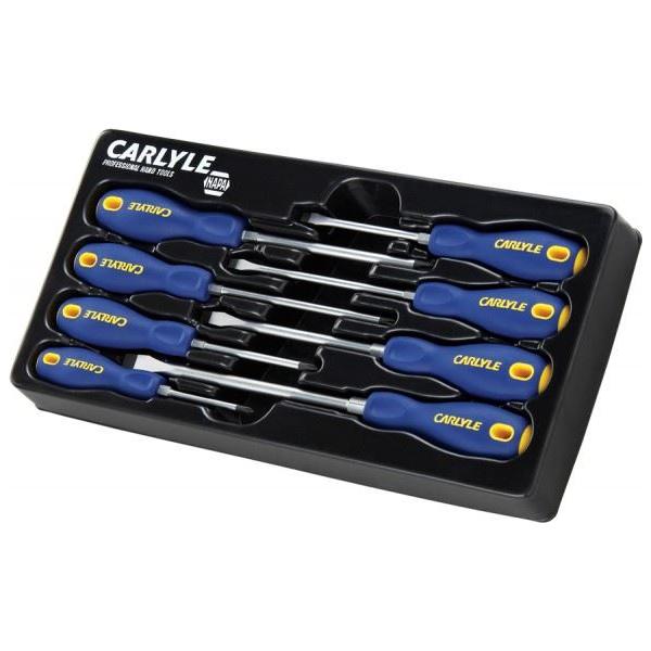 Carlyle Hand Tools Screwdriver Set - Combination - 8 Piece Caryle Tools - Town Tools 