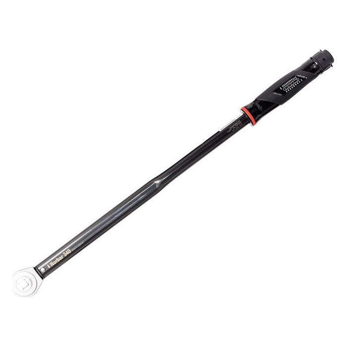 Norbar NorTorque® 340 Adjustable Dual Scale Ratchet Torque Wrench 1/2in Drive 60-340Nm Norbar - Town Tools