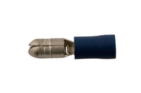Connect Blue Male Bullet 100pc 4-5mm