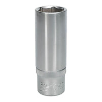 Sealey WallDrive Socket 21mm Deep 1/2"Sq Drive S1221D
