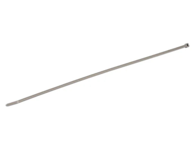 Connect Hellermann Silver Cable Tie 390mm x 4.6mm T50L 100pc - CPL