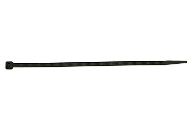 Connect Black Cable Tie x 2.5mm 100pc 100-120mm