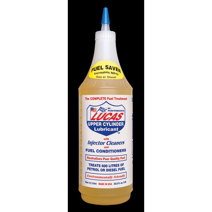 Lucas Oil Fuel Treatment Upper Cylinder Lubricant Injector Cleaner 1 Litre 10003