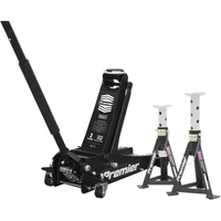Sealey Trolley Jack 3t & AXLe Stands (Pair) 3t per Stand Combo 3040ABCOMBO