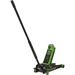 Sealey Trolley Jack 3 Tonne Rocket Lift Green 3040AG Sealey - Town Tools 