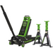 Sealey Trolley Jack 3tonne & AXLe Stands (Pair) 3tonne per Stand Combo Sealey - Town Tools 