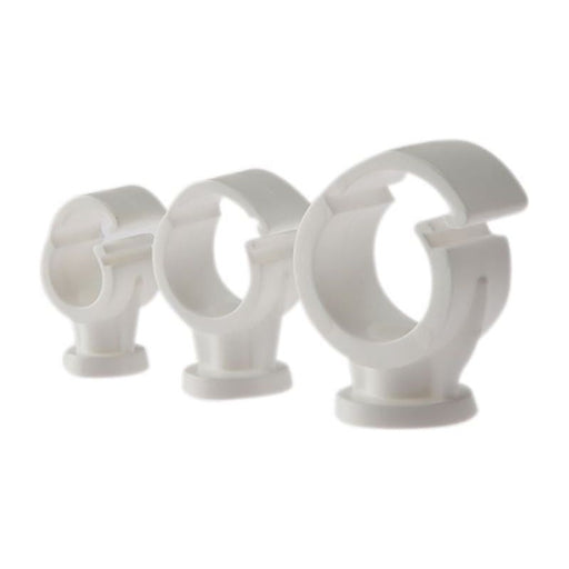 Forgefix Pipe Clip Single Cliplock 28mm Box 100 ForgeFix - Town Tools