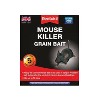 Rentokil Mouse Killer Grain Bait (Sachets 5)
