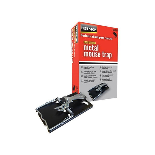 Pest-Stop (Pelsis Group) Easy Setting Metal Mouse Trap Pest-Stop (Pelsis Group) - Town Tools