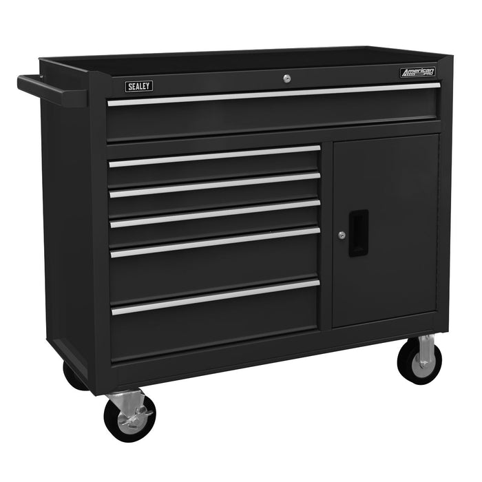 American Pro American PRO Rollcab 6 Drawer - Black AP4106B American Pro - Town Tools 