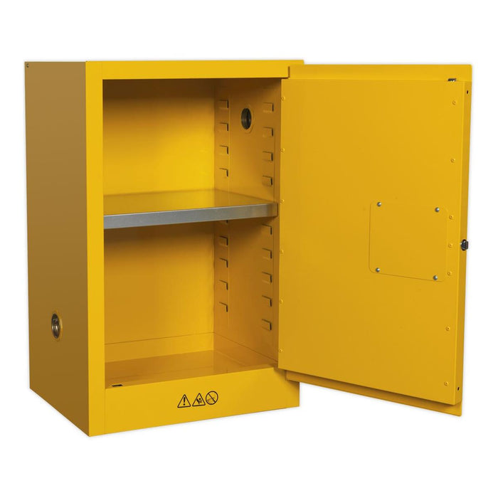 Sealey Flammables Storage Cabinet 585 x 455 x 890mm FSC07 Sealey - Town Tools 